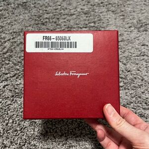 Vintage Salvatore Ferragamo Red packaging Box